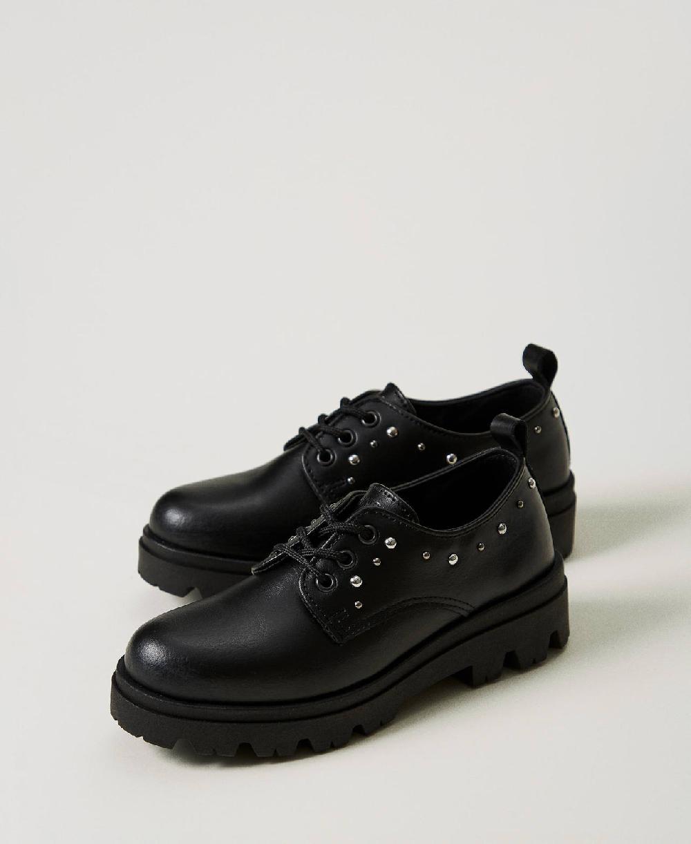 Scee by twin set Scarpe stringate in pelle Negozi Online