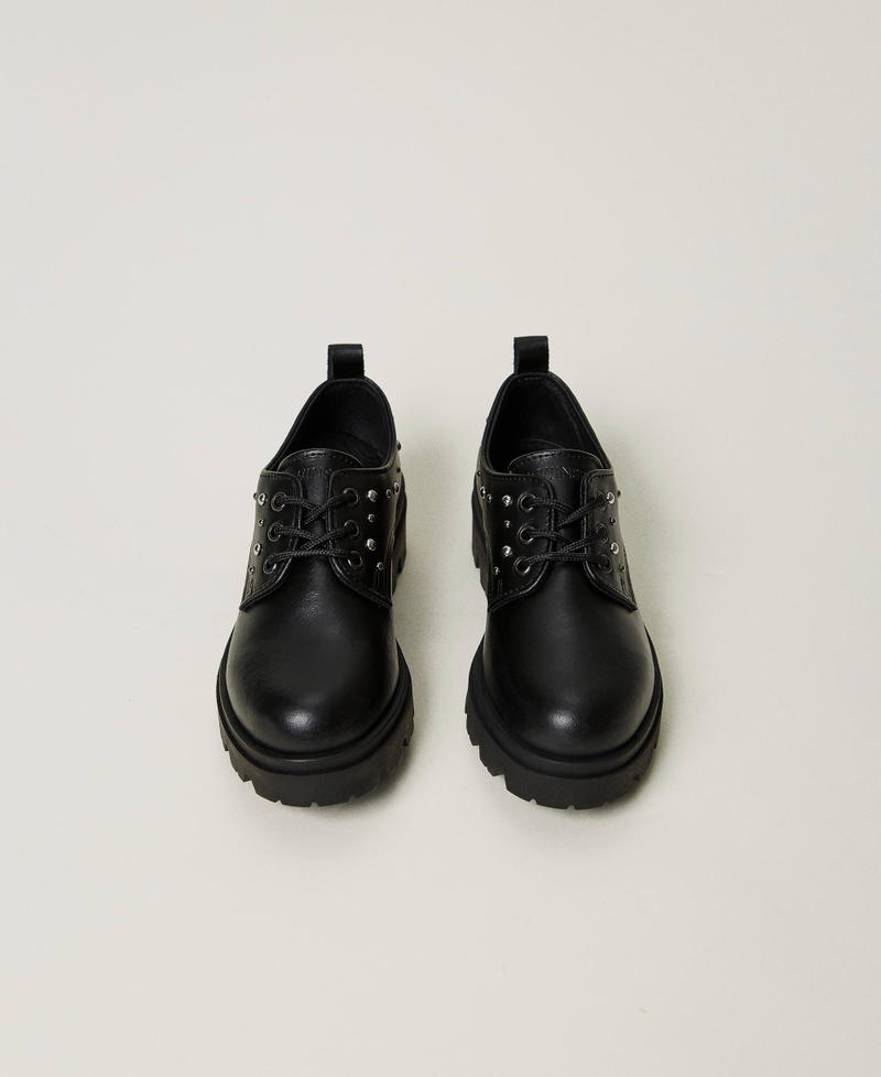 Scee by twin set Scarpe stringate in pelle Negozi Online