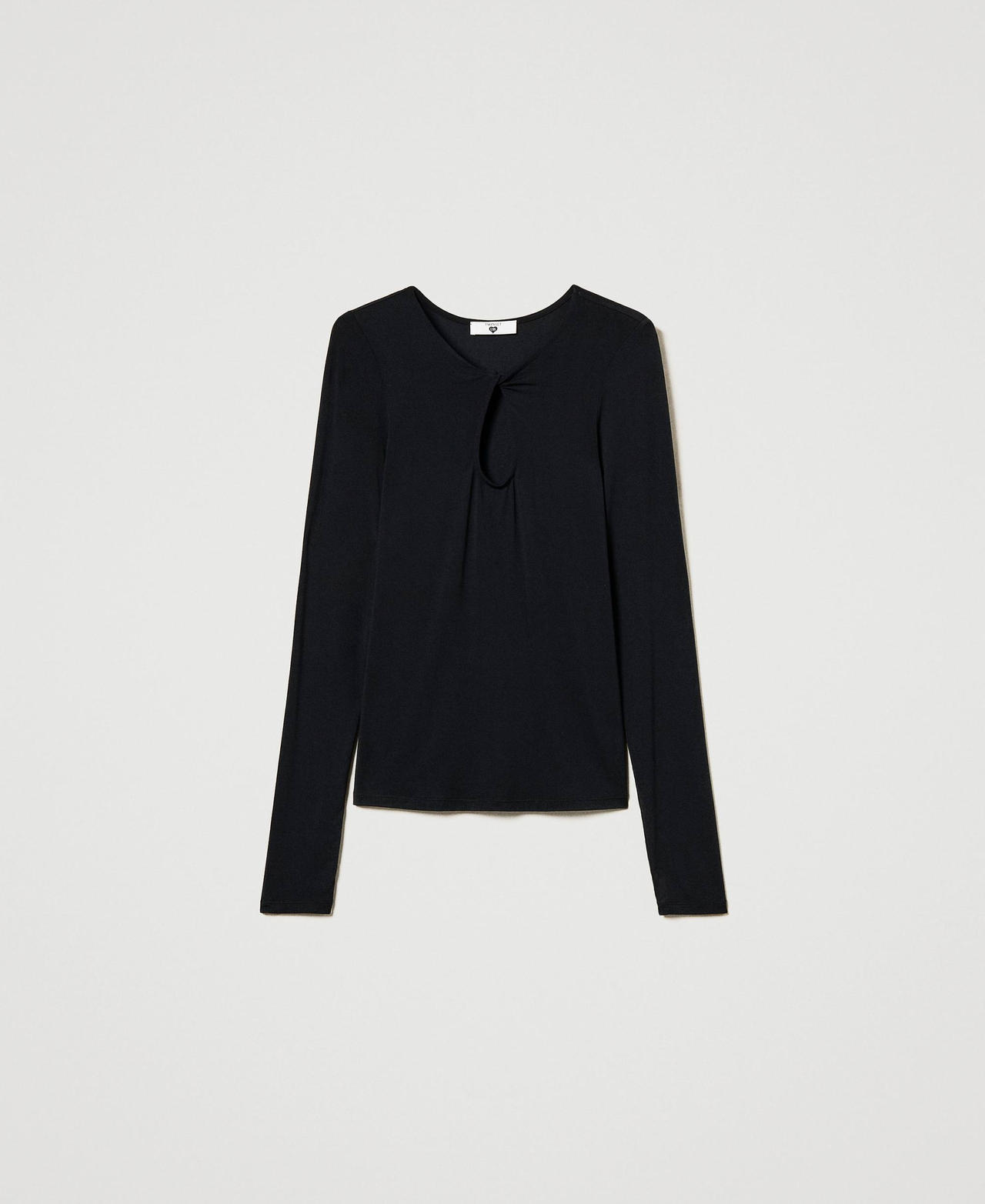 Scee by twin set T-shirt con cut-out Prezzo Ridotto