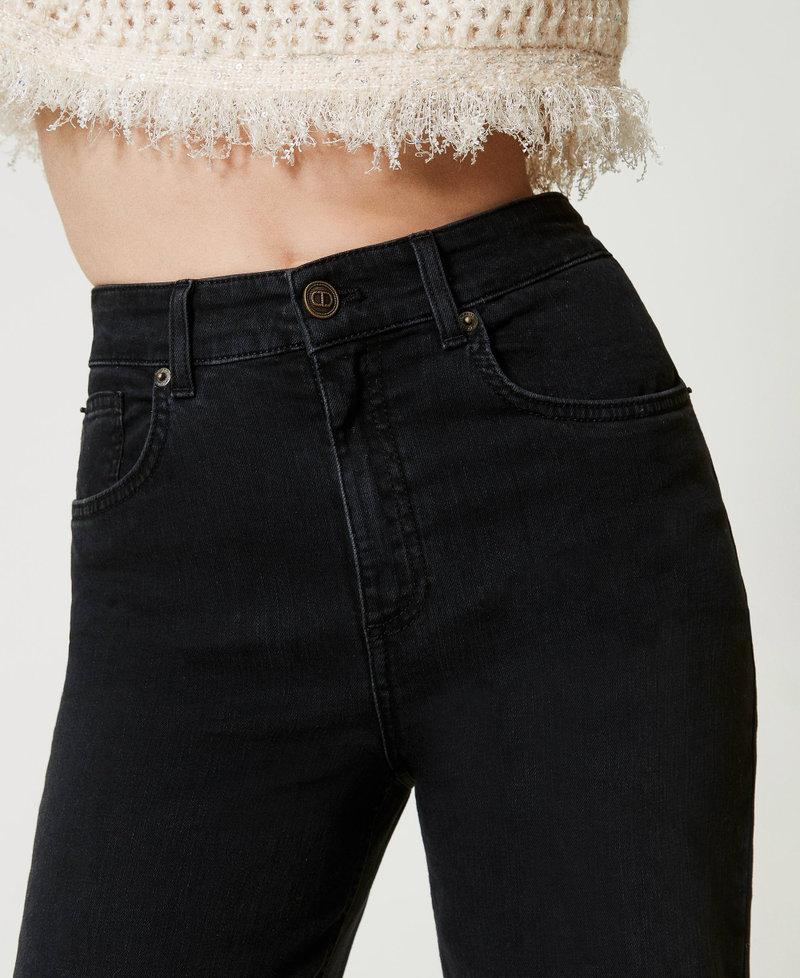 Scee by twin set Jeans flare a vita alta Hotsell