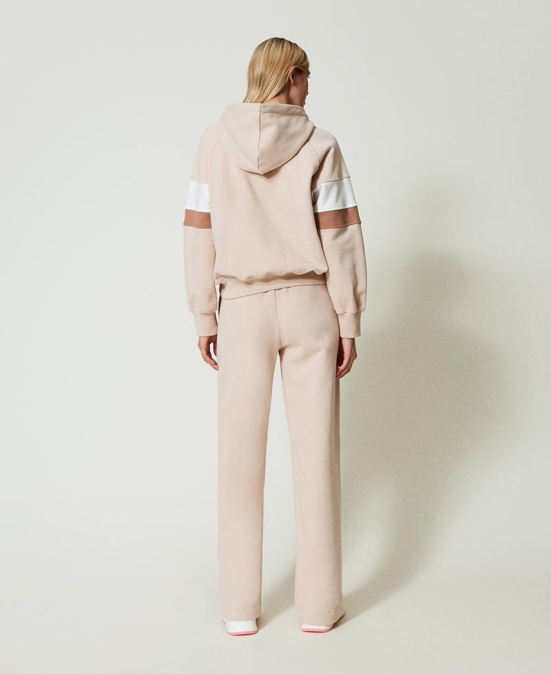 Scee by twin set Felpa con cappuccio e pantaloni a palazzo Sconto di tempo limitato