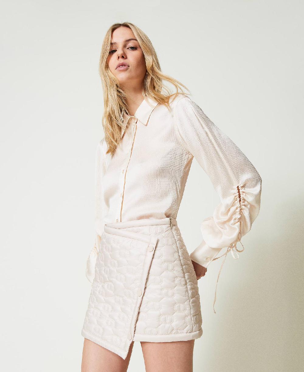 Scee by twin set Minigonna trapuntata con Oval T Cyber Monday