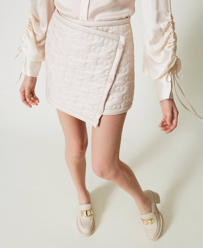 Scee by twin set Minigonna trapuntata con Oval T Cyber Monday