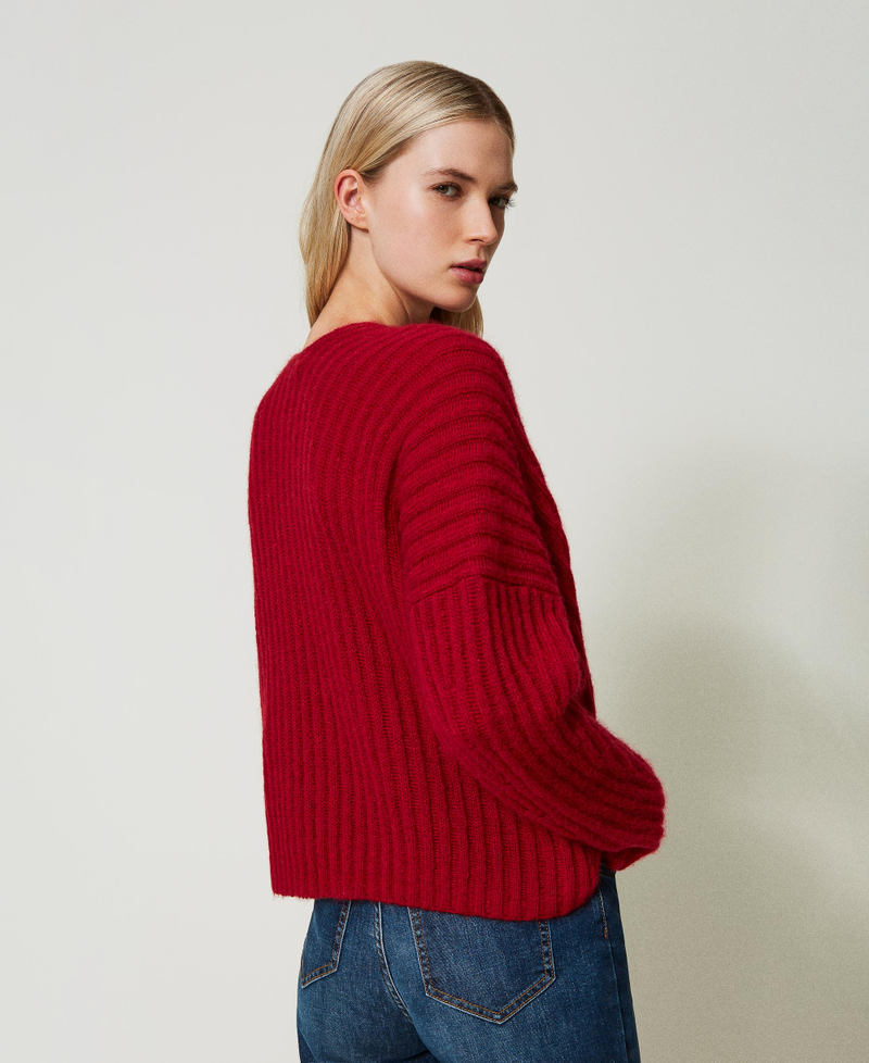 Scee by twin set Maglia doppio uso in misto mohair Offerta per la Festa della Mamma
