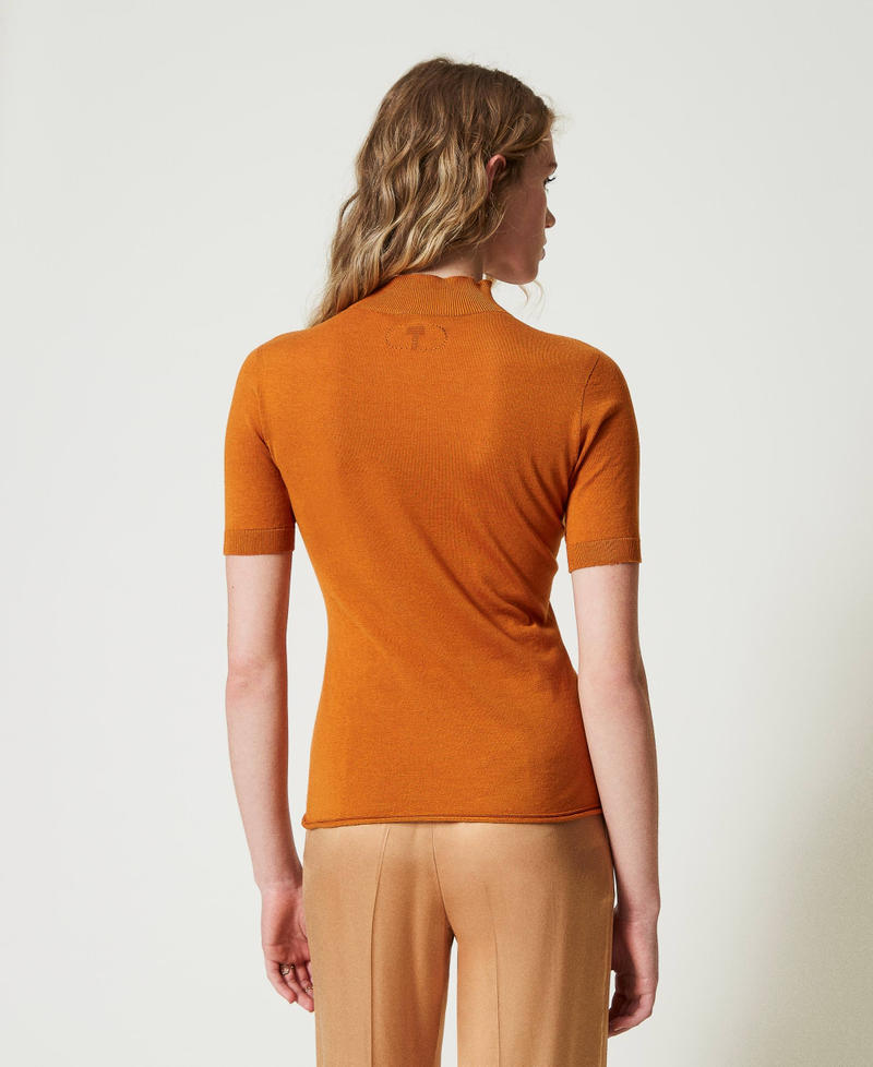 Scee by twin set Maglia lupetto in seta e cashmere Enormi risparmi