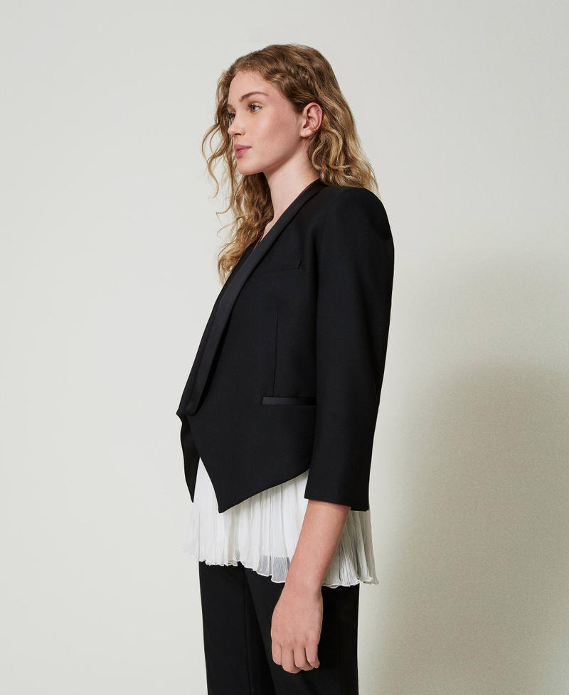 Scee by twin set Giacca blazer in serge misto lana Latest stili