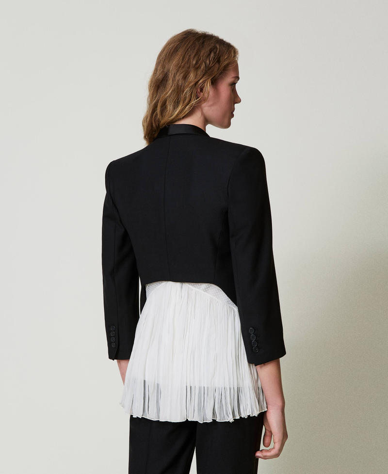 Scee by twin set Giacca blazer in serge misto lana Latest stili