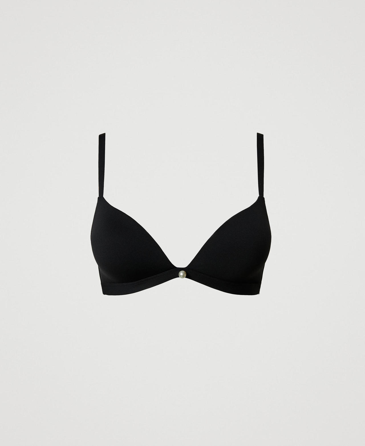 Scee by twin set Reggiseno a triangolo in charmeuse Ultimo giorno