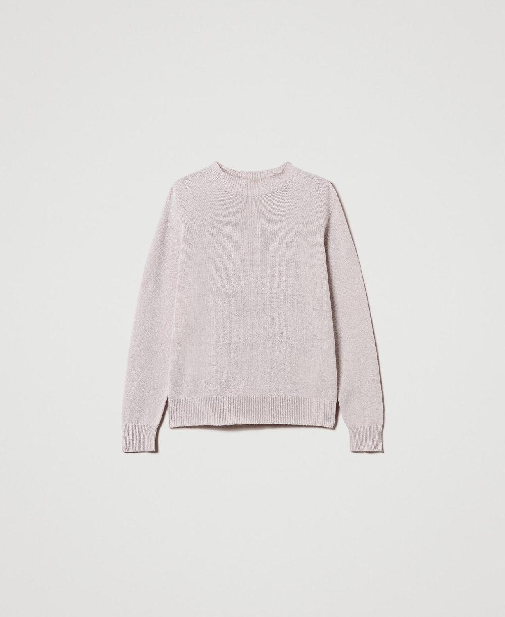 Scee by twin set Maglia in misto lana e lurex Fino al 65% di sconto