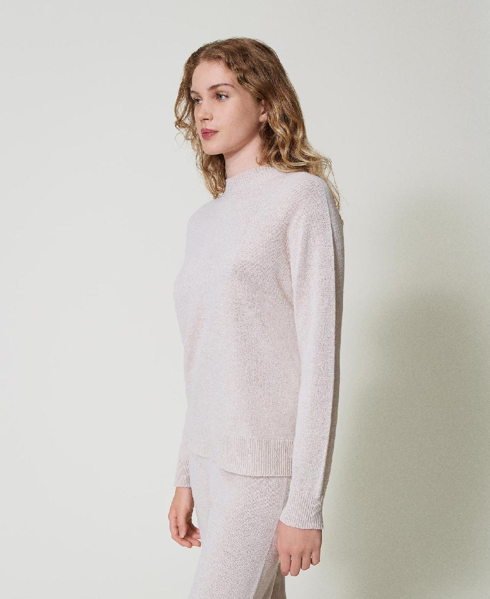 Scee by twin set Maglia in misto lana e lurex Fino al 65% di sconto