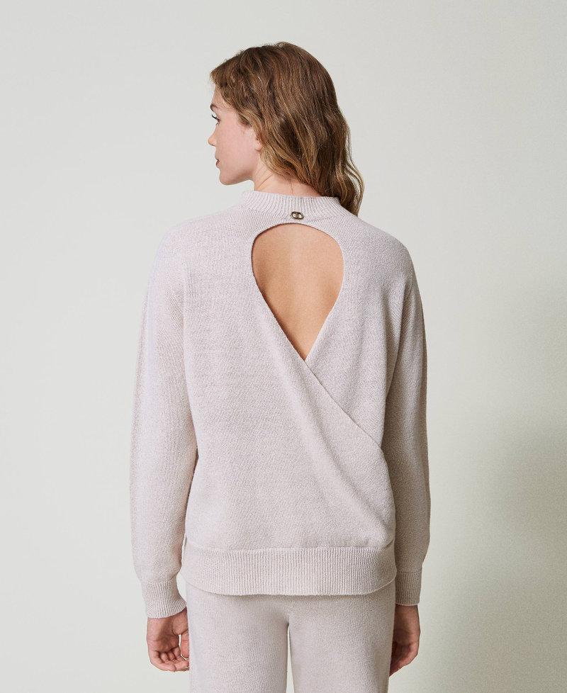 Scee by twin set Maglia in misto lana e lurex Fino al 65% di sconto