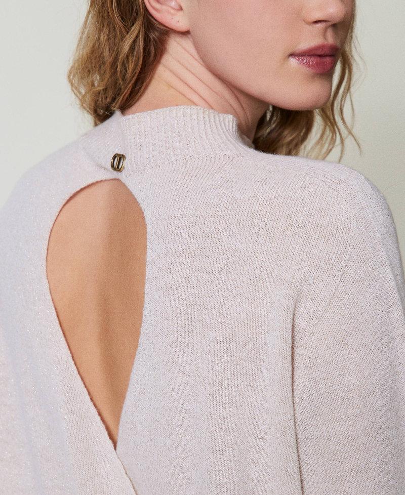 Scee by twin set Maglia in misto lana e lurex Fino al 65% di sconto