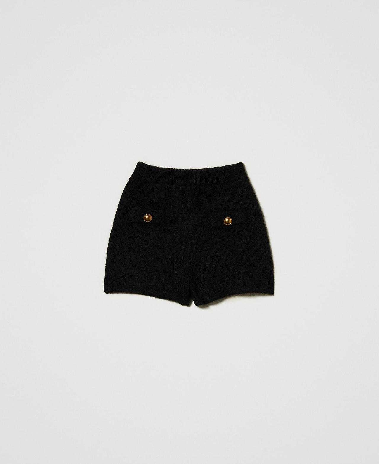 Scee by twin set Shorts 'Emily' in maglia misto mohair Super sconto