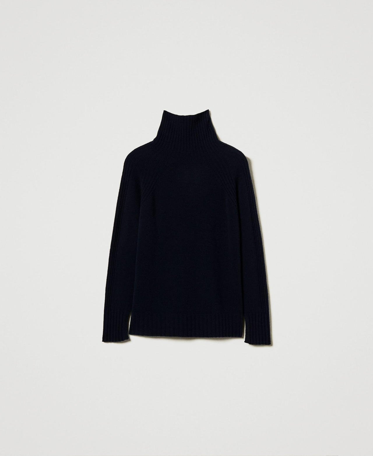 Scee by twin set Maglia dolcevita in lana e cashmere Novità