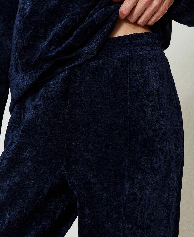 Scee by twin set Pantaloni joggers in velluto Sostegno trimestrale