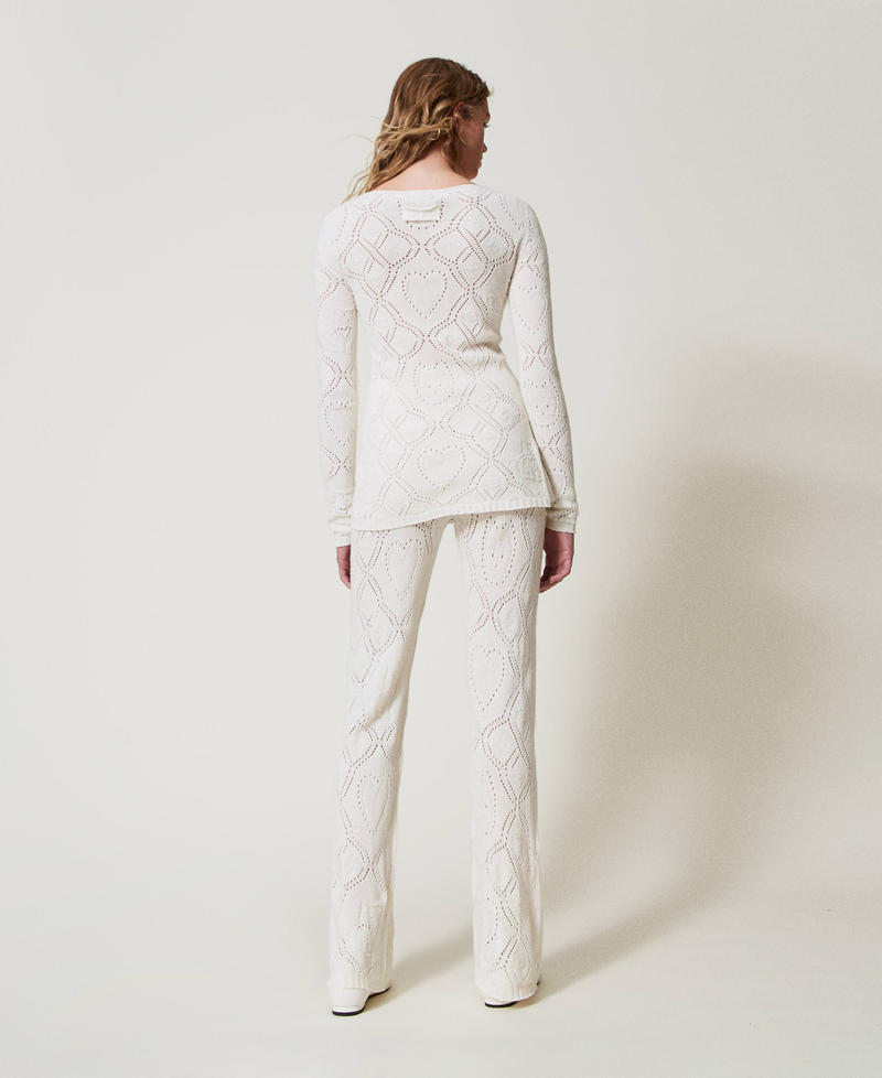 Scee by twin set Pantaloni seamless in filato Treeblend In Linea