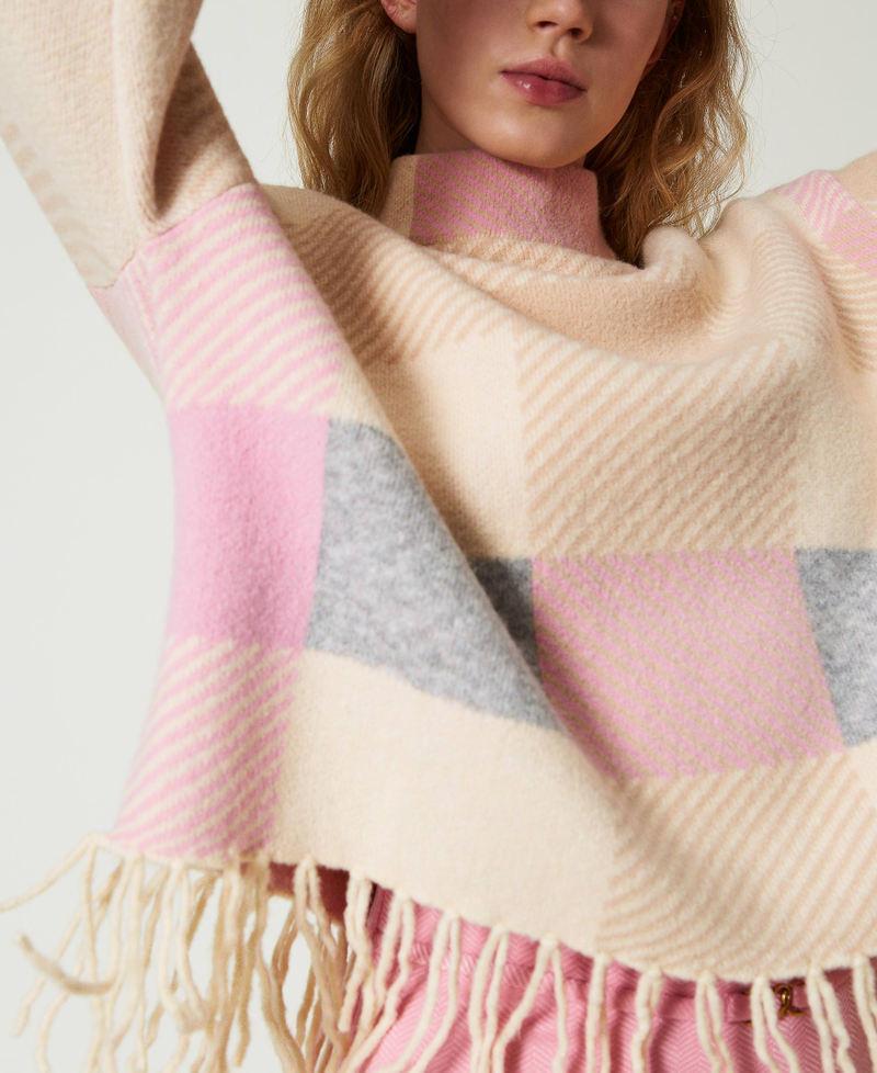Scee by twin set Maglia jacquard con frange Presa