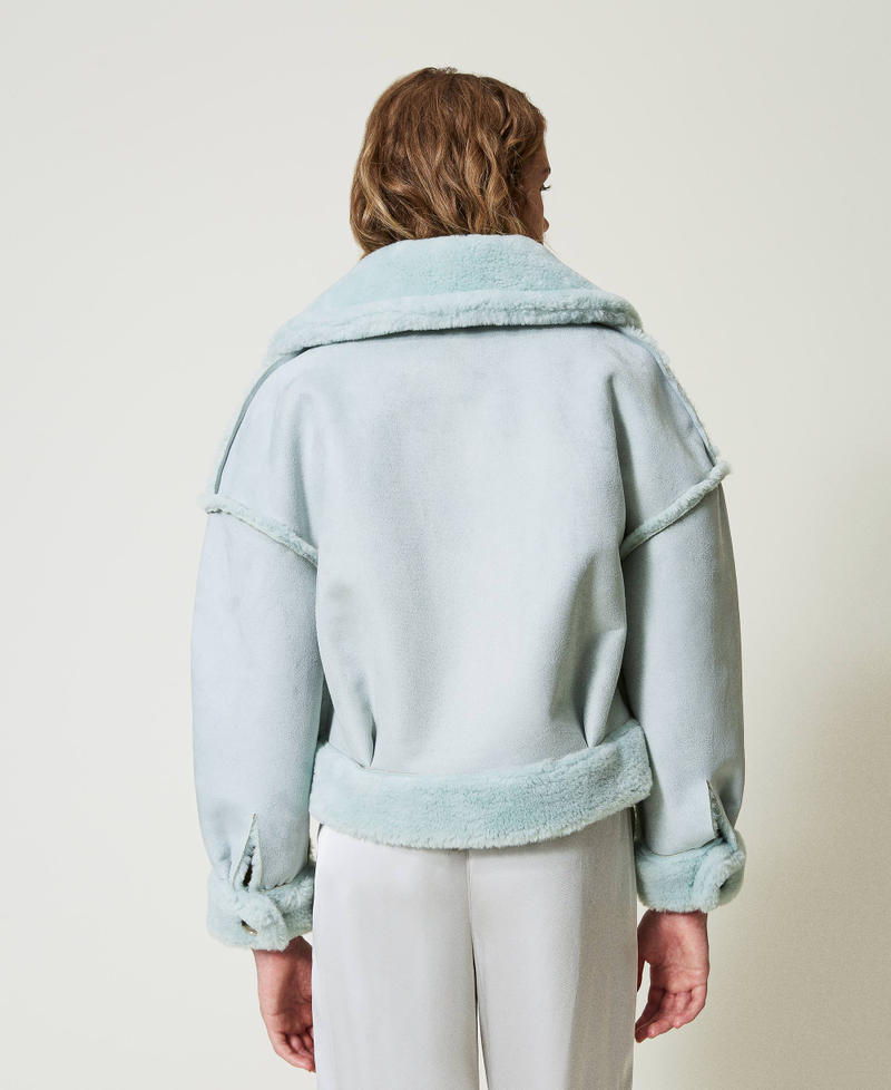 Scee by twin set Giacca reversibile con faux fur I Più Venduti