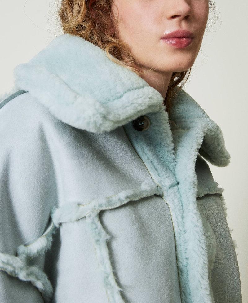 Scee by twin set Giacca reversibile con faux fur I Più Venduti