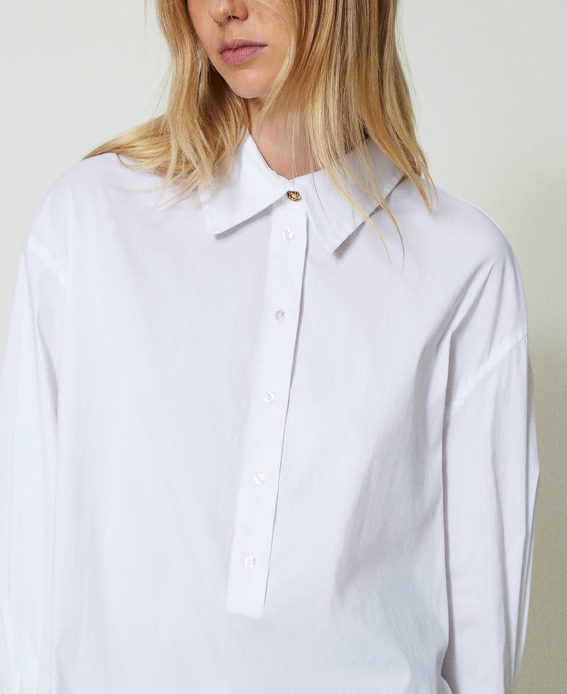 Scee by twin set Blusa a polo in popeline Negozio