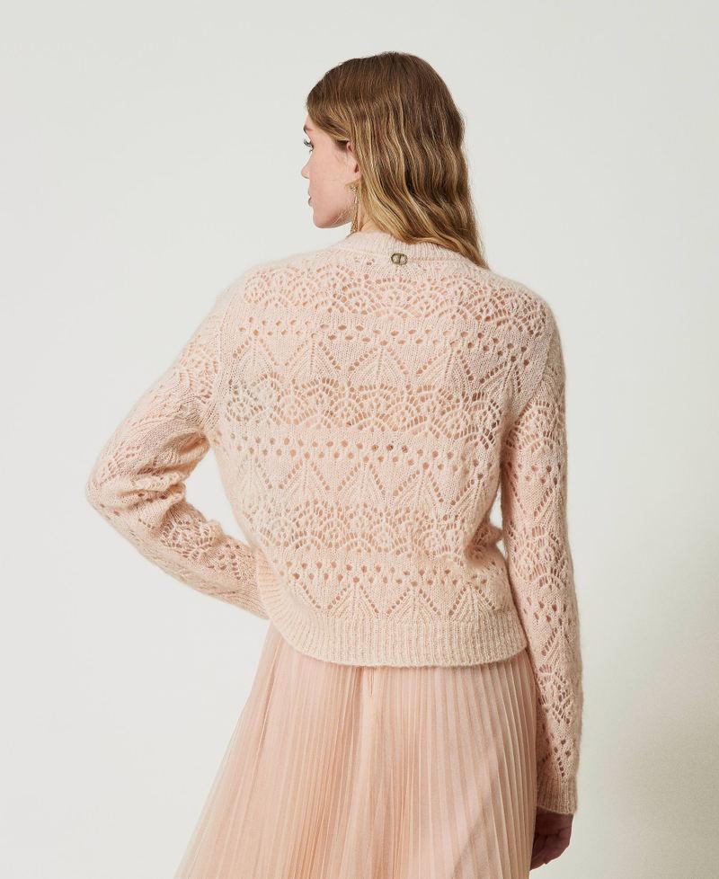 Scee by twin set Maglia in misto mohair mix di punti Fornitura limitata