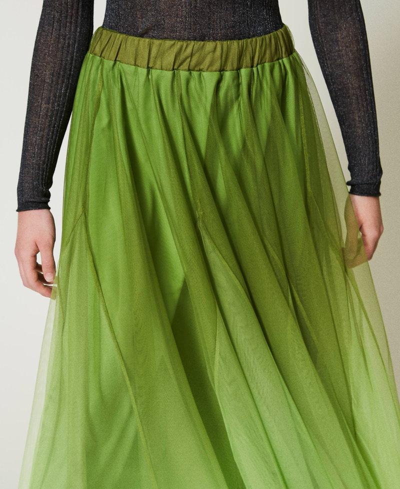 Scee by twin set Gonna in tulle con stampa dégradé Lightning offer