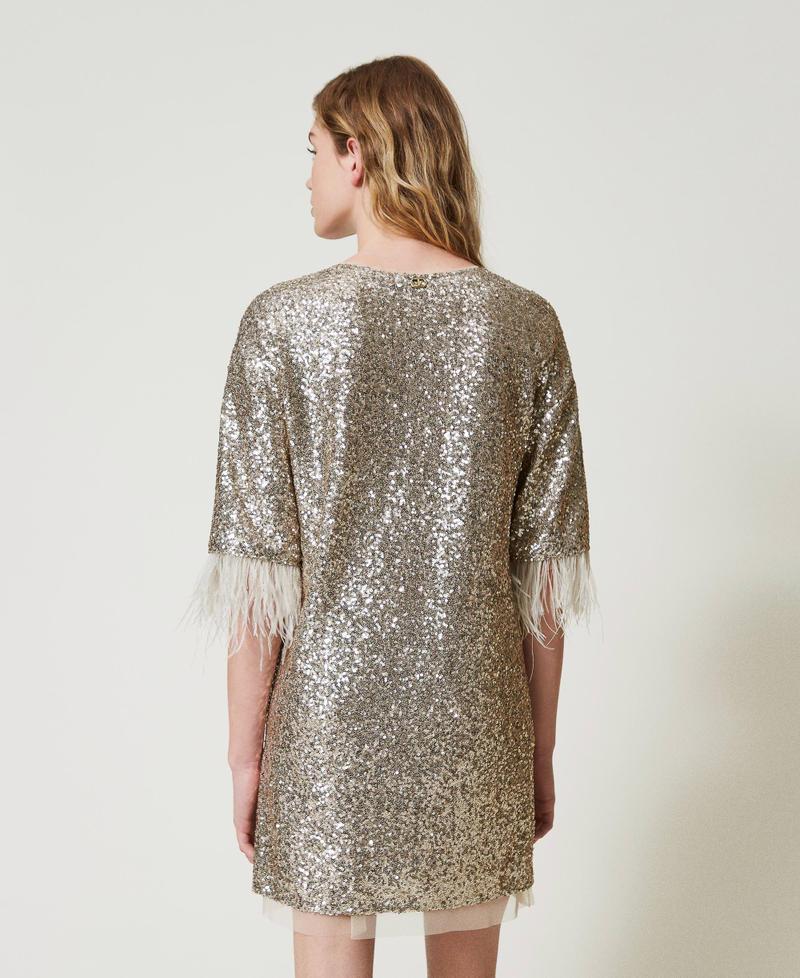 Scee by twin set Abito corto in full paillettes Grandi sconti
