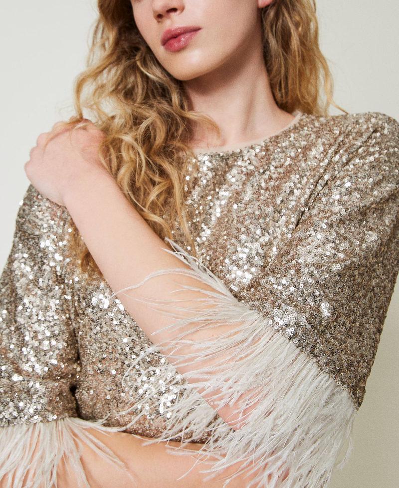 Scee by twin set Abito corto in full paillettes Grandi sconti