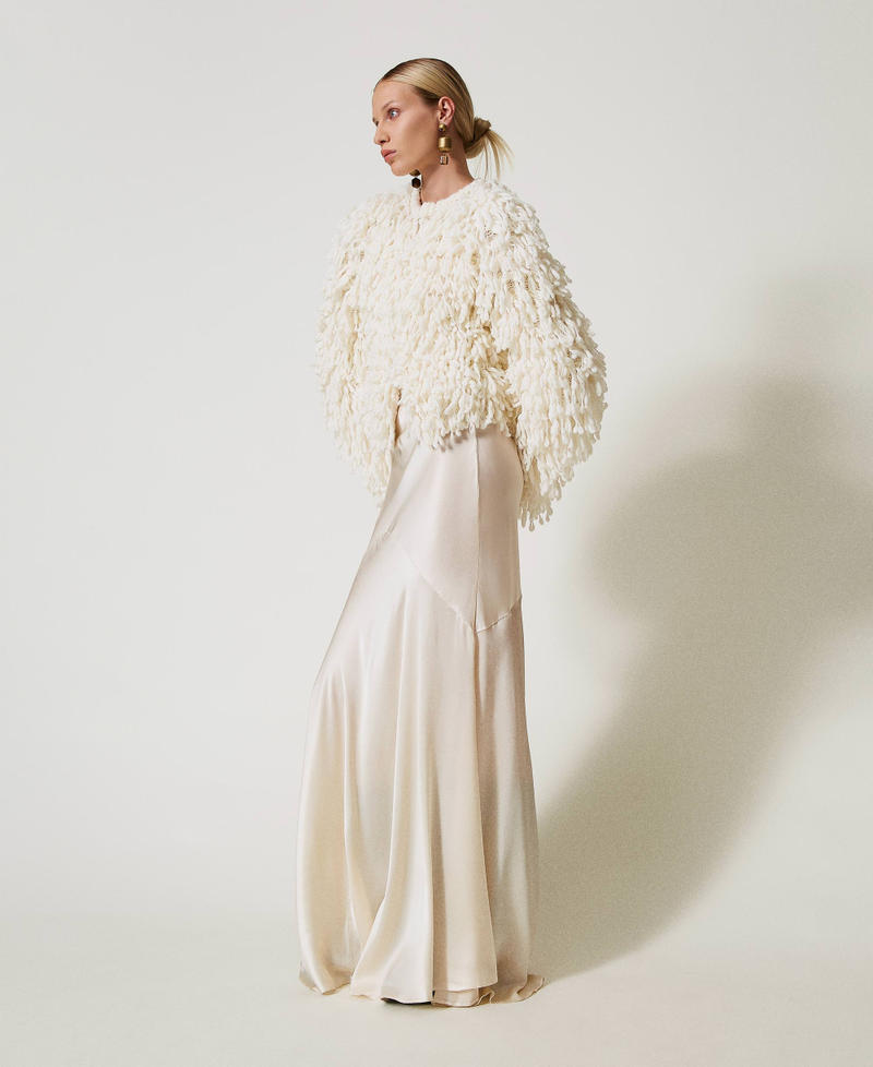 Scee by twin set Giacca 'Elizabeth' in maglia bouclé Nuovi prodotti