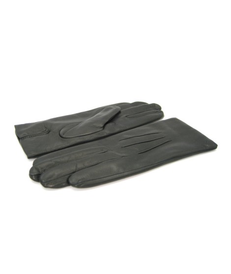 Sermoneta Gloves Guanto in Capretto 2bt con 3 cordoni fod. cashmere Nero Acquista Ora