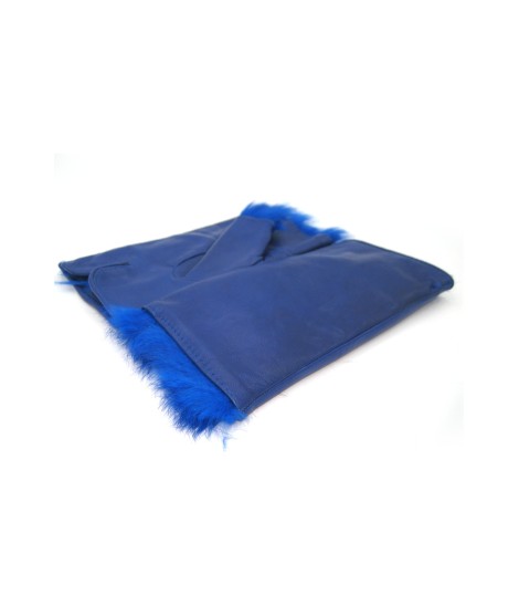 Sermoneta Gloves Manicotto in Nappa 2bt foderato in Lapin Royal Convenienza