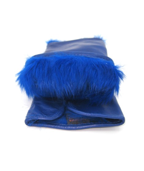 Sermoneta Gloves Manicotto in Nappa 2bt foderato in Lapin Royal Convenienza
