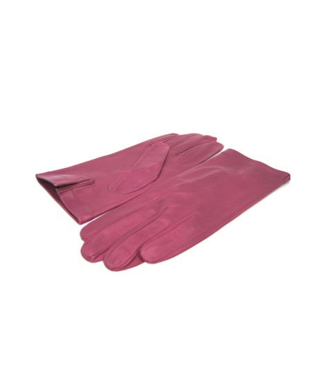 Sermoneta Gloves Guanto Nappa fodera seta Magenta Offerte