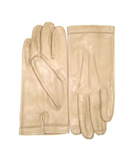 Sermoneta Gloves Guanto in Nappa foderato seta Toupe Offerta per la Festa della Mamma