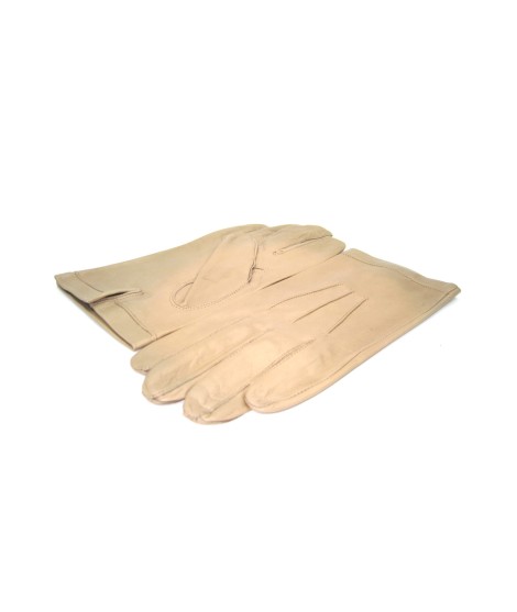 Sermoneta Gloves Guanto in Nappa foderato seta Toupe Offerta per la Festa della Mamma