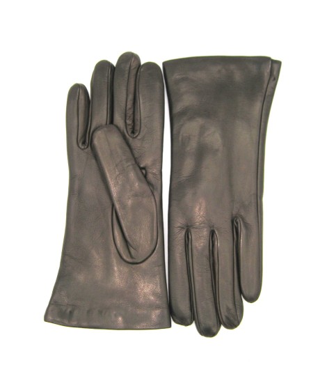 Sermoneta Gloves Guanto Nappa foderato Lapin T.Moro Nuovo