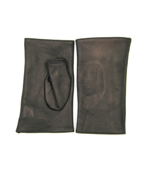 Sermoneta Gloves Manicotto in Nappa 2bt foderato seta Nero Comprare a buon mercato