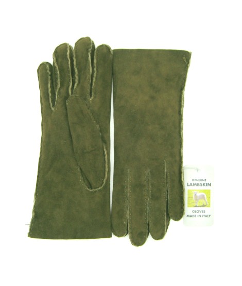 Sermoneta Gloves Guanto Montone cucito a mano Loden Trasporto libero internazionale