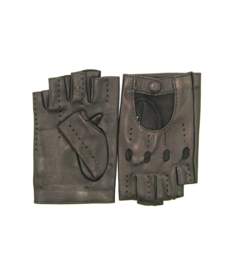 Sermoneta Gloves Guanto Guida in Nappa mezze dita T.Moro Cyber Monday