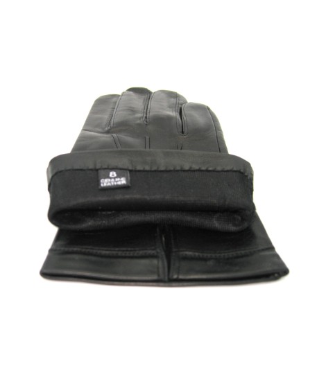 Sermoneta Gloves Guanto in Nappa foderato seta Nero Offerte stagionali