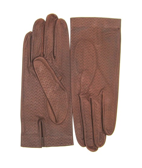 Sermoneta Gloves Guanto in Nappa sfoderato Mink Saldi Di Fabbrica