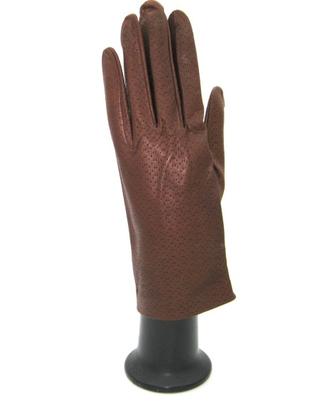 Sermoneta Gloves Guanto in Nappa sfoderato Mink Saldi Di Fabbrica