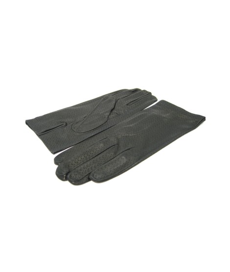Sermoneta Gloves Guanto in Nappa sfoderato Nero Negozio