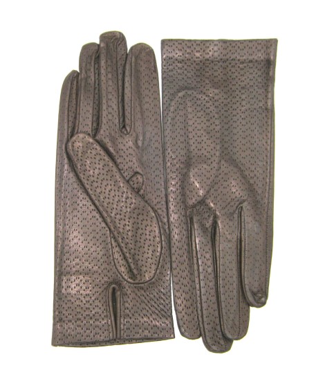 Sermoneta Gloves Guanto in Nappa sfoderato Testa di Moro In Saldo