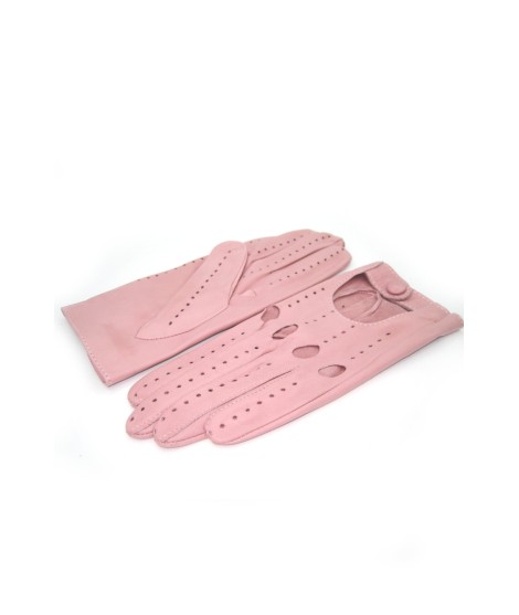 Sermoneta Gloves Guanto Guida in Nappa sfoderato dita intere Nude Sconto di tempo limitato