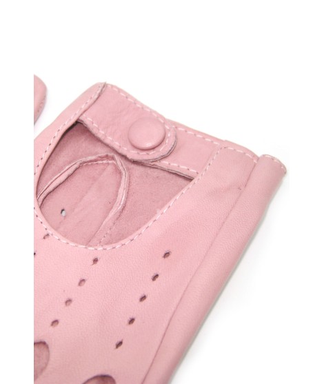 Sermoneta Gloves Guanto Guida in Nappa sfoderato dita intere Nude Sconto di tempo limitato