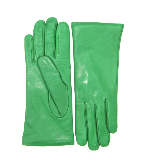 Sermoneta Gloves Guanto Nappa foderato cashmere Verde smeraldo Cyber Monday