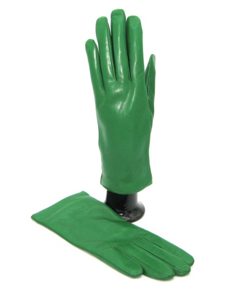 Sermoneta Gloves Guanto Nappa foderato cashmere Verde smeraldo Cyber Monday