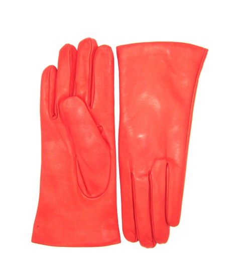 Sermoneta Gloves Guanto Nappa foderato cashmere Rosso Smaltimento dello stoccaggio