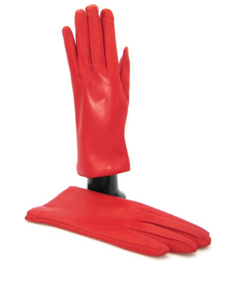 Sermoneta Gloves Guanto Nappa foderato cashmere Rosso Smaltimento dello stoccaggio